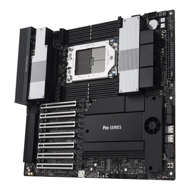 Asus Pro WS WRX90E-SAGE SE AMD Workstation Motherboard - Image 3