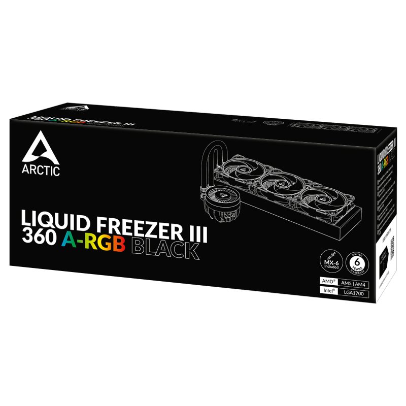 Arctic Liquid Freezer III 360 ARGB CPU Cooler - Image 5