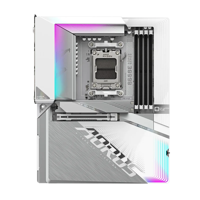 Gigabyte B650E Aorus Stealth Ice Motherboard - Image 2