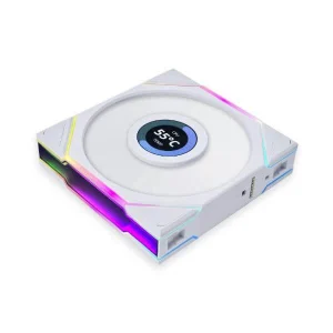 Lian Li UNI Fan TL LCD 120 Reverse Blade White - Gamex Computers